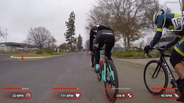 Solo Win! - Clovis Practice Criterium | Cycling Race Breakdown смотреть онлайн