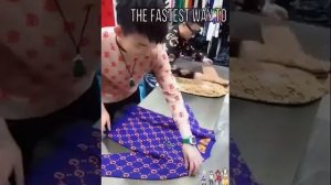 как  правильно складывать вещи.