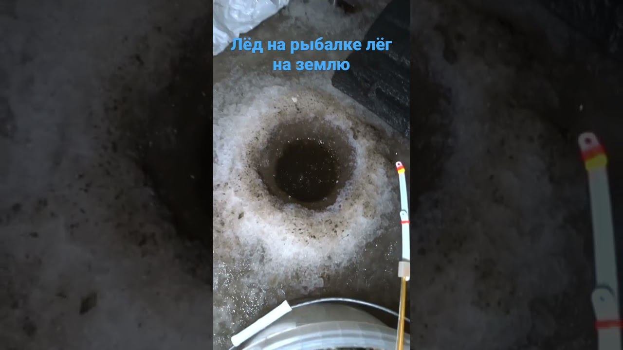 На рыбалке лёд лёг на землю #рыбалка #случай #отлив #навага #белоеморе
