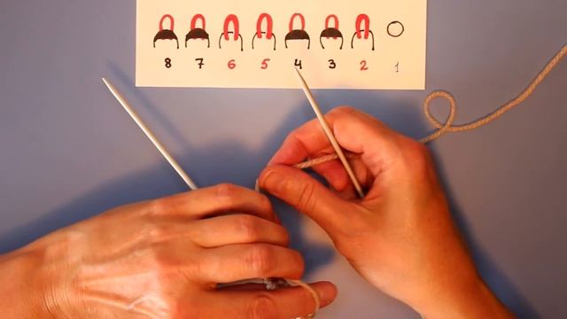 Учимся вязать для куклы - 2-й урок для девочек - для тех, кто не умеет вязать, но хочет научиться смотреть онлайн