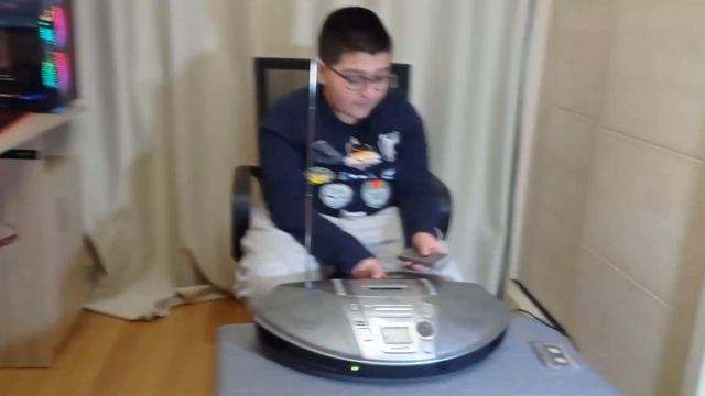 обзор на древнюю магнитолу PANASONIC!!!! смотреть онлайн