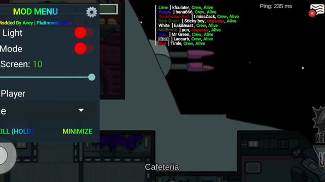 Among Us Mod Menu Latest Version v2021.6.30 Halloween Map :) смотреть онлайн