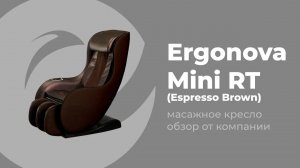 Компактное кресло для отдыха и медитации. Обзор массажного кресла Ergonova Organic Mini