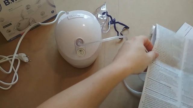 Небулайзер B.Well WN-117 Обзор ингалятора. Распаковка и мой отзыв о приборе. смотреть онлайн