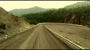 трасса Якутск-Магадан.Черный прижим.