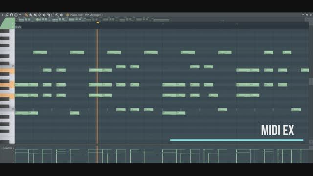 Midi Example in FL Studio 22