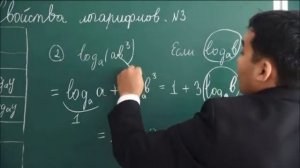 Логарифмы и их свойства. Часть 3. Основное логарифмическое тождество.