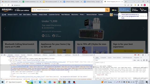 Selenium Java Tutorial for Beginners | Actions Class in WebDriver | Actions Class In Selenium