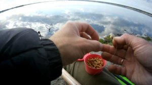 КАРАСЬ на фидер.Рыбалка на водохранилище