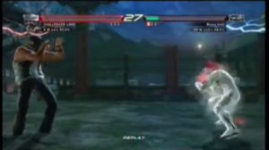 TEKKEN 6 XBOX 360 REPLAY:  DRAGUNOV  v.s.  Bruce