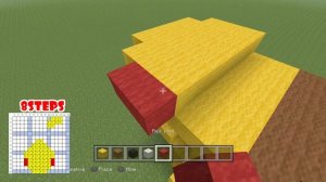 Minecraft┃How to build Pokémon(Pikachu)