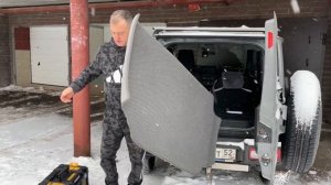 Jimny размер багажника и замерзшая лебёдка.