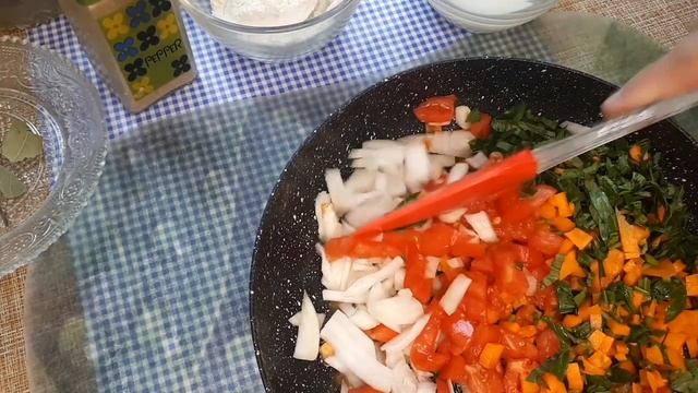 Перцы фаршированные с восточным ароматом. смотреть онлайн