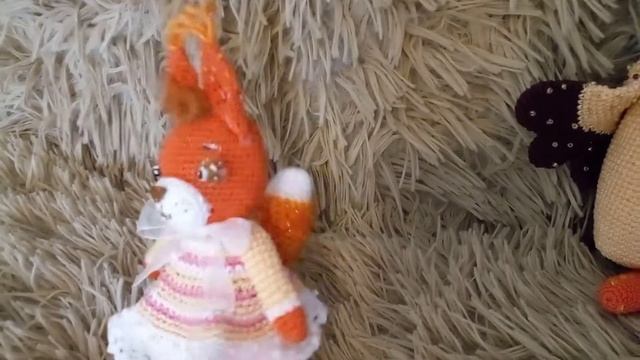 Белочка и Сова крючком смотреть онлайн