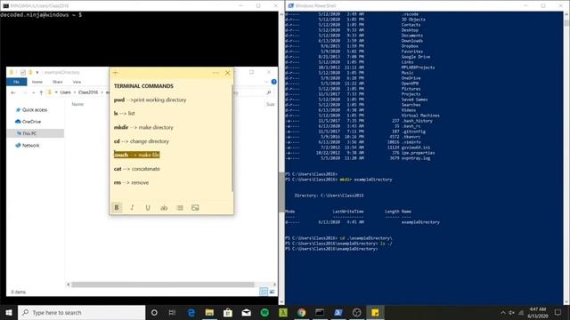 Terminal 101 - Common Terminal Commands смотреть онлайн