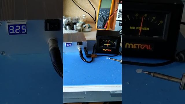 Миниатюрная паяльная станция под паяльник Metcal или Hakko. смотреть онлайн