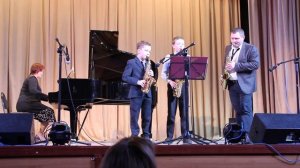 Трио саксофонистов. Глен Миллер "Лунная серенада"