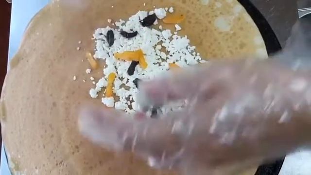 #Блины. Блинчик творог с изюмом куриной и черносливом. смотреть онлайн