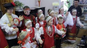 русская народная песня " В огороде бел  козел"