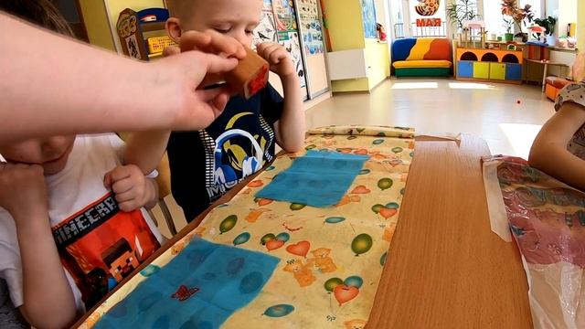 Мастер-класс "Набойки по ткани" в средней группе , детский сад №66 смотреть онлайн