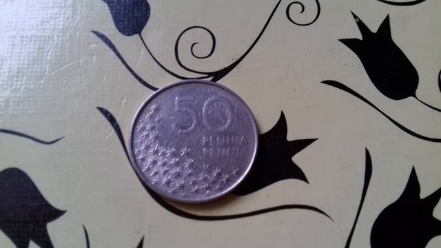 МОНЕТА 50 пенни pennia1990 года M МЕДВЕДЬ обзор в 2020 году Финляндия Finland смотреть онлайн