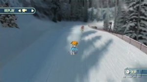 We Ski Nintendo Wii Gameplay - Deer Step Race