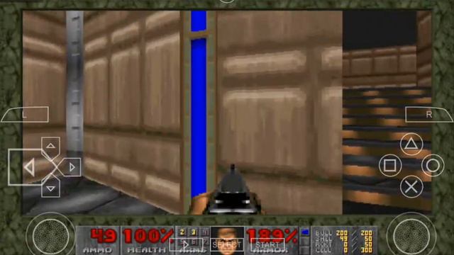 DOOM Gameplay via PPSSPP Homebrew Android