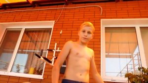 VLoG. Сделал 30 подтягиваний в 13 лет)
