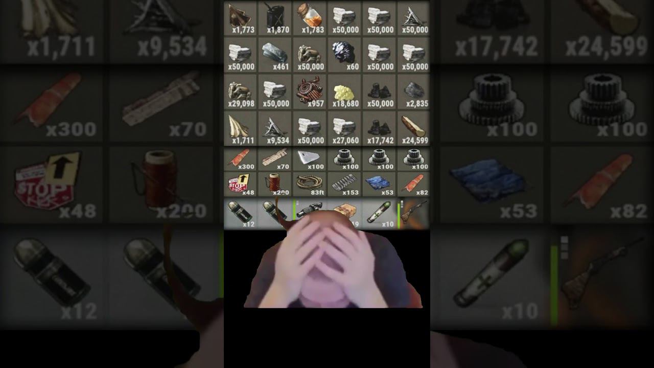 Типичный друг, которому постоянно мало ресов в Rust #rust #раст #видеоигры #растприколы смотреть онлайн