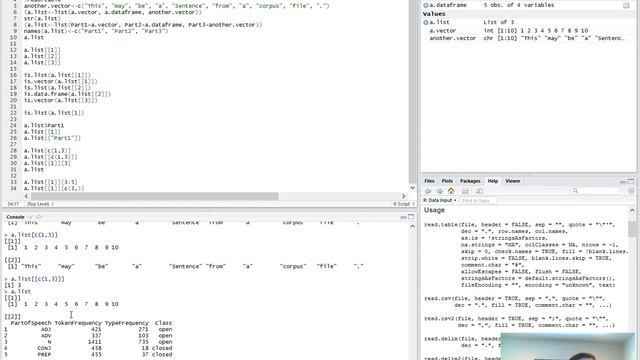 Episode 23-R Accessing and splitting lists смотреть онлайн