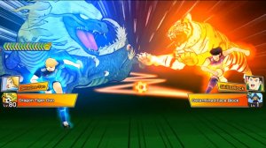 Dragon Tiger Duo + Raiju Tornado - Ryoma Hino - Kojiro Hyuga | Captain Tsubasa Dream Team Skill