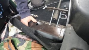 Уаз Патриот ремонт заднего сиденья.