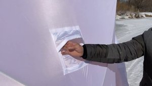 Встреча на Барнаулке! Палатка зимняя КУБ Следопыт 2,1x2,1м