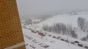 Аничково. ..снегопадный  коллапс