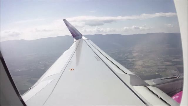 ПЕРЕЛЕТ ЖЕНЕВА - СОФИЯ, АВИА КОМПАНИЯ WIZZAIR, САМОЛЕТ: AIRBUS A321 NEO