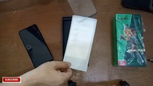Infinix Note 30 Ram 8GB Internal 256 Black Install Tempered Glass Install Screend Protector