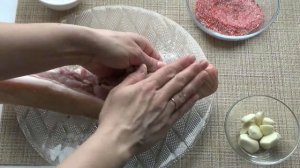 Как Вкусно засолить ГРУДИНКУ без рассола?!