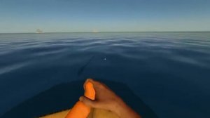 Stranded Deep:3 серия( Плывём на лодке в открытом море ночью)))).)