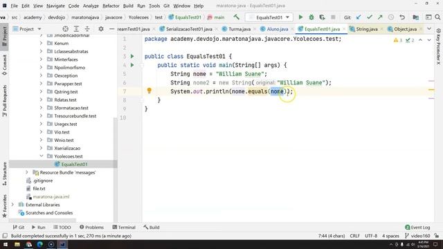 161 - Coleções pt 01 - equals pt 01 смотреть онлайн