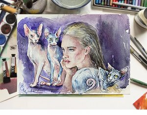 Как выбирать бумагу для акварели.