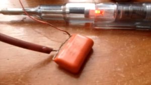 Запуск ТДКС на одном транзисторе.