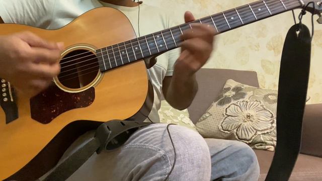 Living On The Edge I Aerosmith I Acoustic Guitar I Vocals I Manjit Joseph I Cover I смотреть онлайн