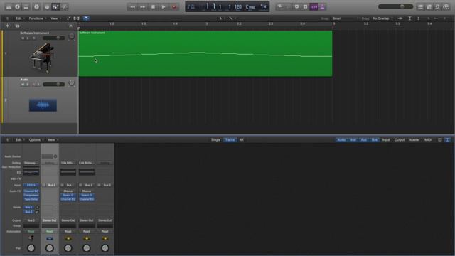 Logic Pro X #7 - Record MIDI and the Metronome click track to an Audio Track смотреть онлайн