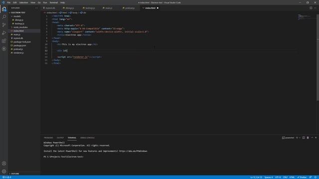 Connecting to Sqlite Database in Electron JS - (Electron & Databases)