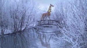 Новогодние заставки Первого канала 2022: Жираф и белки #3-5