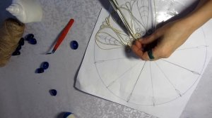 Часы настенные! Мастер класс! Своими руками! Евгения Джут!