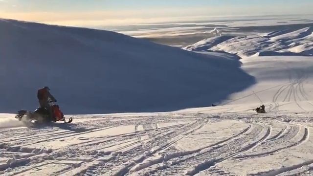 Школа катания на снегоходе Хибины смотреть онлайн