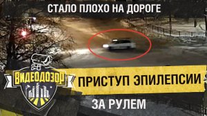 Пробил ограждение и влетел в светофор. Приступ эпилепсии за рулём| Видеодозор