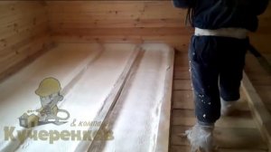 Утепление пола первого этажа в деревянном доме
