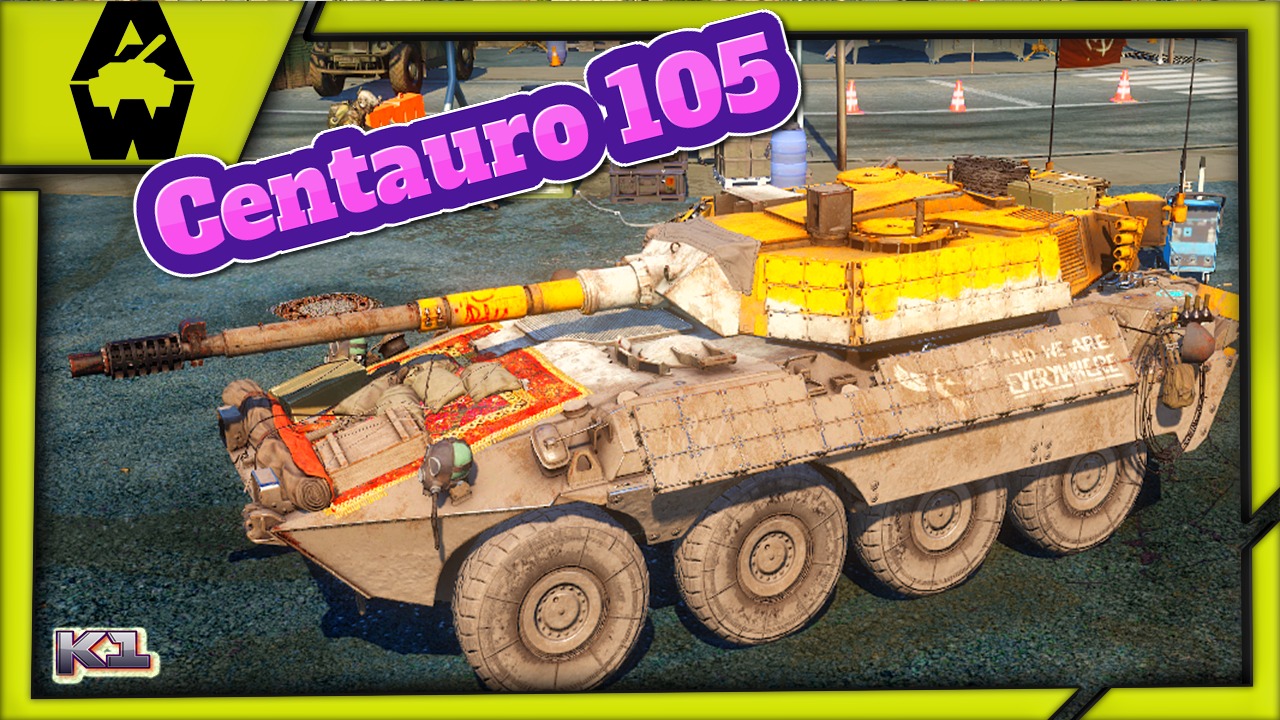 Centauro 105 в  Проект Армата Armored Warfare. Обзор. Мнение.